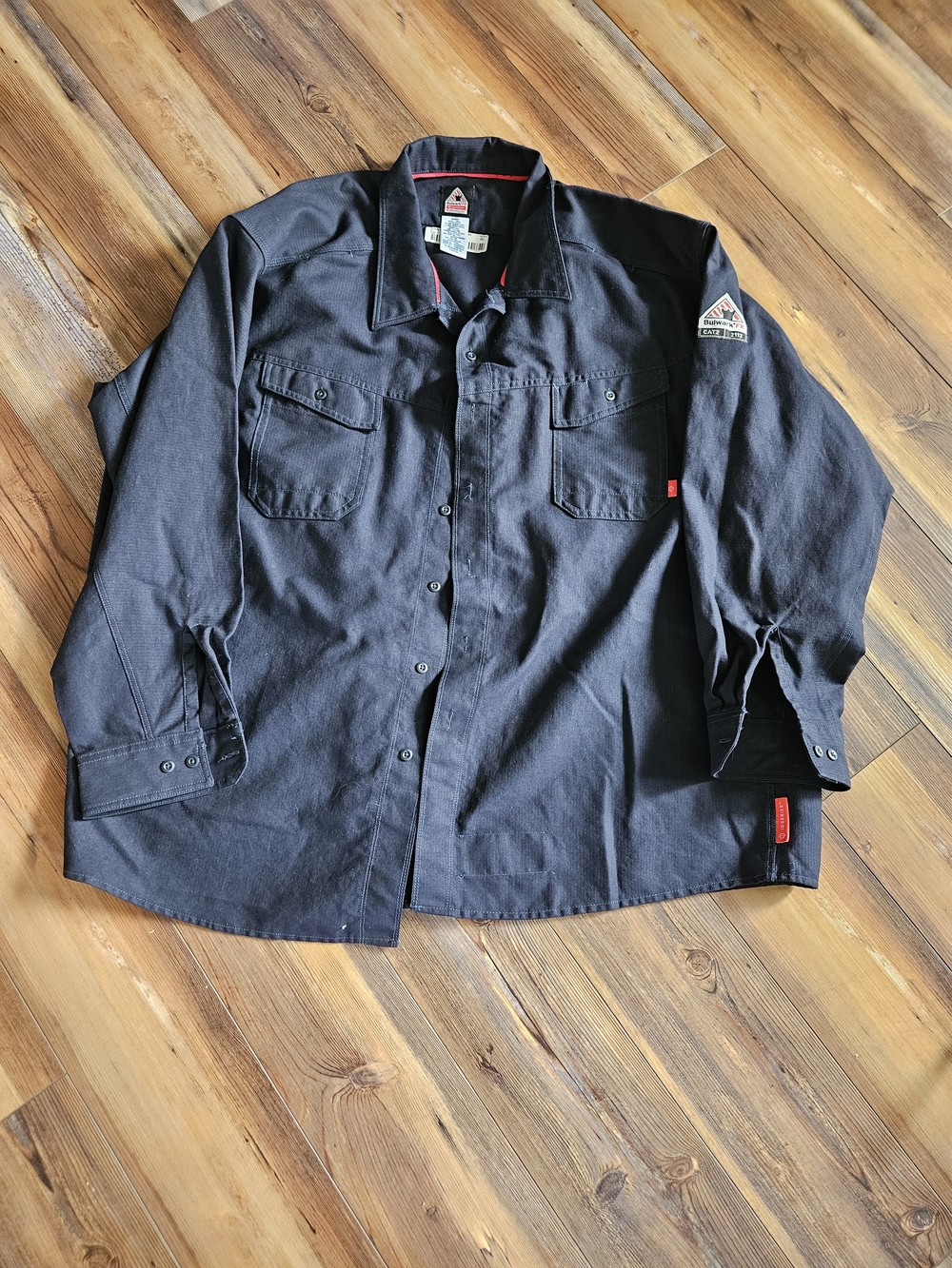 Men's Black FR  IQ Series Shirt 4XL